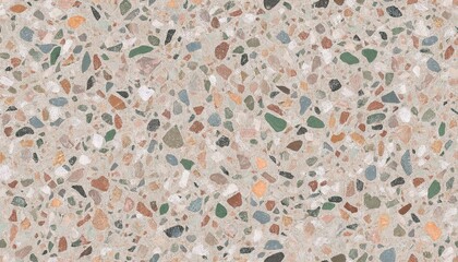 real terrazzo floor seamless pattern consists of marble stone concrete textured surface for interior finishing decoration for interior or exterior textured print on tile and abstract background
