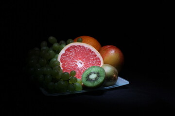 fresh fruit still life photo