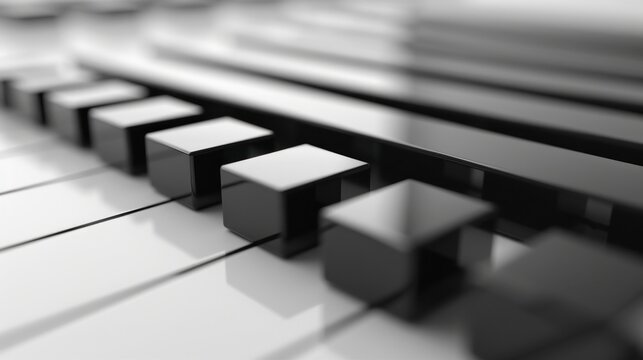 A clear bar graph shows rising black bars on a white background, highlighting analytical data trends