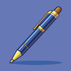 Naklejka premium pen vector