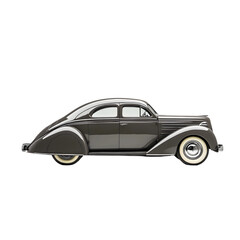 Brown sport car