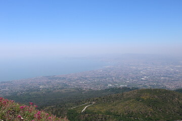 panorama of the mountains