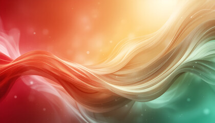 abstract colorful background with waves