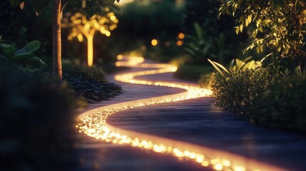 Fairy Light Pathway