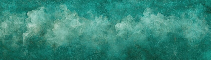 Abstract teal cloud scape background