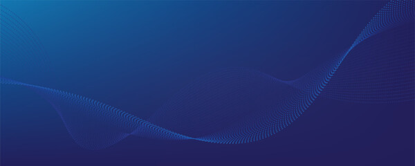 abstract blue wave background