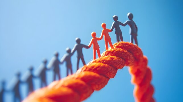 A leadership development program emphasizing the importance of teamwork in driving innovation