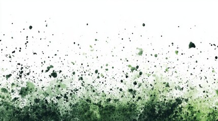 Obraz premium Ombre Splatter Paint Effect, Abstract Art, Creative Design, White Background, Artistic View, Color Transition