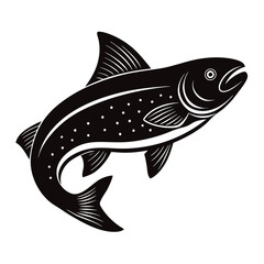 vector illustration of a fish