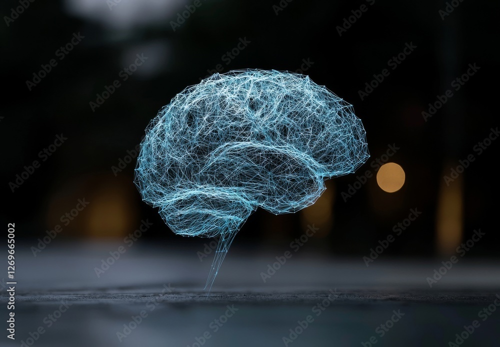 Poster machine learning and ai are intertwined with the stock market and deep learning, all set against a f