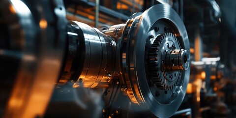 Close-up of clock on wall