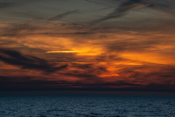 Fototapeta premium Sunset on the Beach