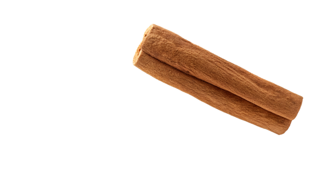 Brown Cinnamon Sticks Aromatic Spice Texture, Warm Background for Autumn and Winter Themes, isolated on transparent background.