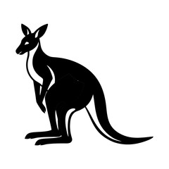 kangaroo vector illustration