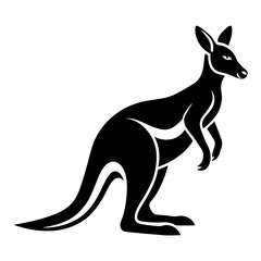 kangaroo vector illustration