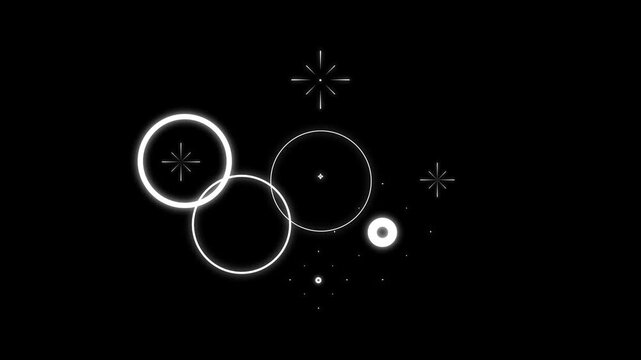 Circle bursting., Circle burst 4k animation . circle transitions in shiny, blast on black screen background. circles loop animation good for business or any other project.4k