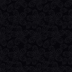 flower pattern textile design illustration