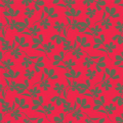 flower pattern textile design illustration