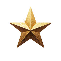 Obraz premium Realistic star isolated