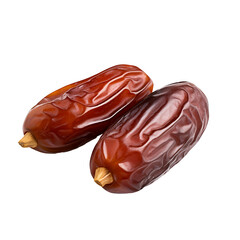 Delicious Dates Fruit for Ramadan white and transparent background