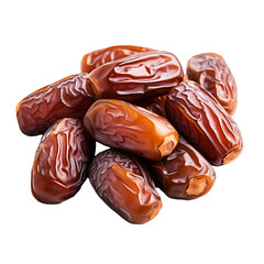 Delicious Dates Fruit for Ramadan white and transparent background