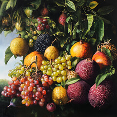 grapes AI generated