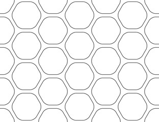  Seamless geometric vector pattern, packaging design. Texture, background, hexagons. Repeatable and editable tiles. Can be used for prints, textiles, website blogs, etc.