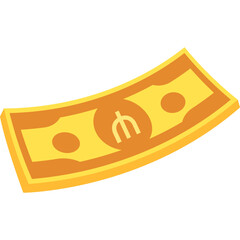 Currency Banknotes with Global Money Signs | Digital Economy Icons