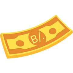 Currency Note Icons with Different Money Signs | Business & Finance