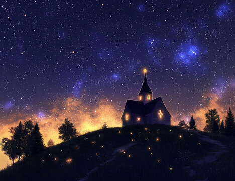 Christian Faith and Worship Scenes: A Collection of Inspiring Visuals