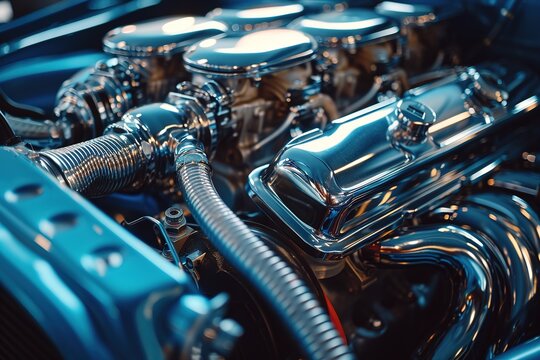 engine of a car