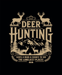 Hunting T-shirt Design