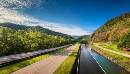 natchez trace parkway tennessee and mississippi usa