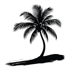 palm tree silhouette