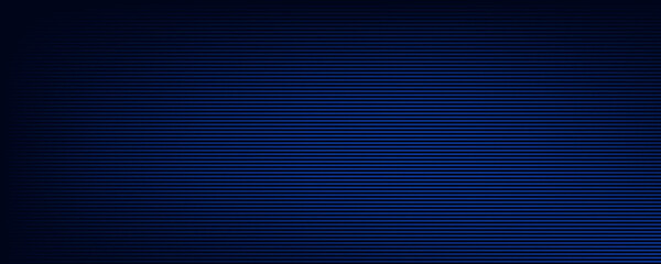 Horizontal Striped Abstract Blue Background