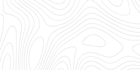 Abstract topographic contours map with geometric curved lines and shapes, topography topology vector black and white abstract background, Modern design of line geometric background with topography.