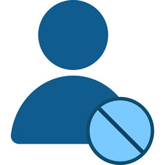 User Account Icons with Status & Functions