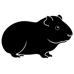 vector illustration of a cartoon rat