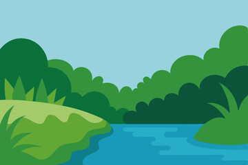 Obraz premium tropical island with palm trees