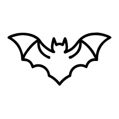 black and white bat