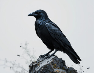 Fototapeta premium Dark Majesty Raven