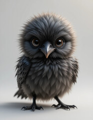 Naklejka premium Dark Majesty Raven