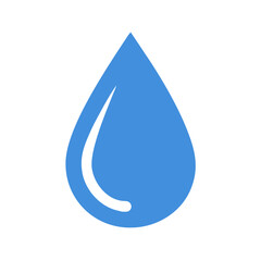 blue water drop