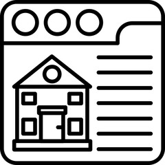 Online Construction Site Icon