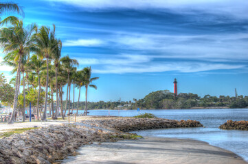 DuBois Park Jupiter Inlet, Jupiter Lighthouse Palm Beach County.