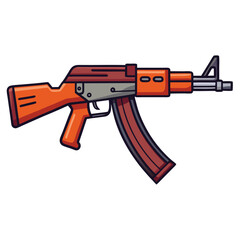 Akm vector image 