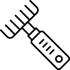 Fototapeta premium Rake Icon