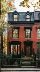 Vibrant Urban Home with Unique Blend of Historical and Modern Design