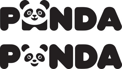 a black and white logo of the word 