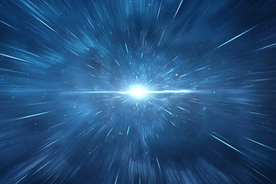 Star explosion in a galaxy of an unknown universe